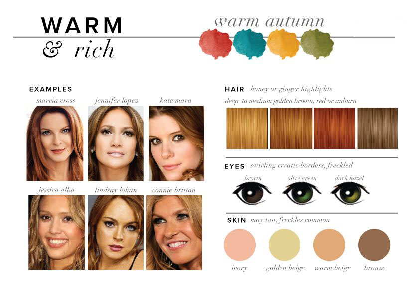 Warm deals hair tones