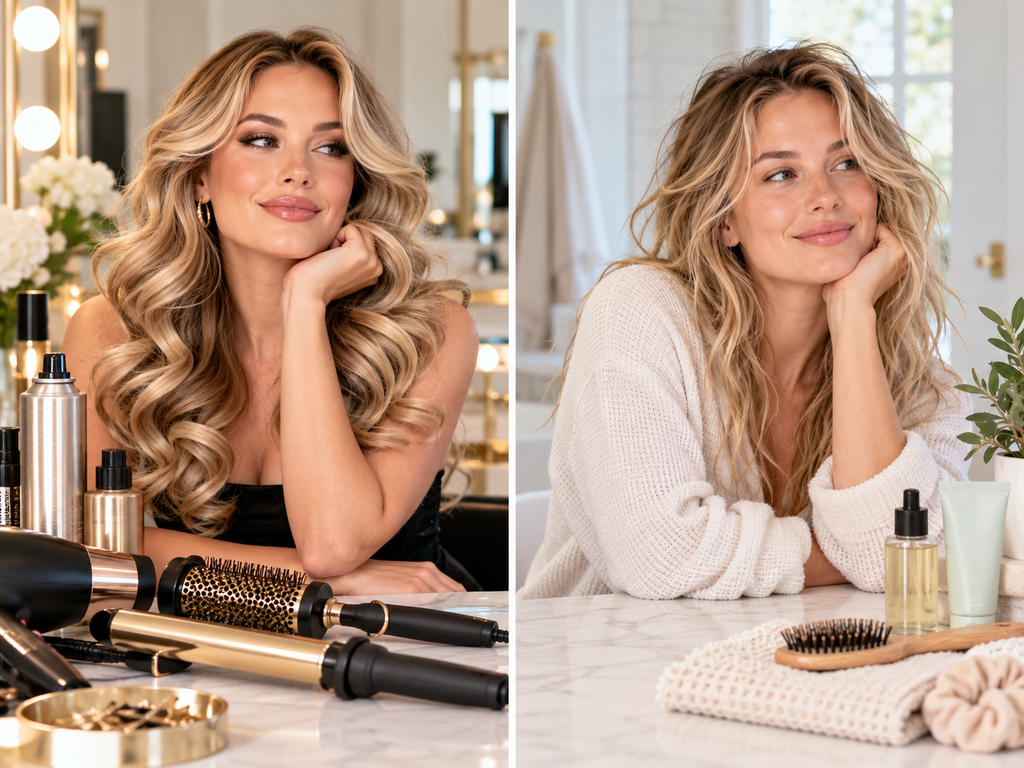 Glam vs wash and wear