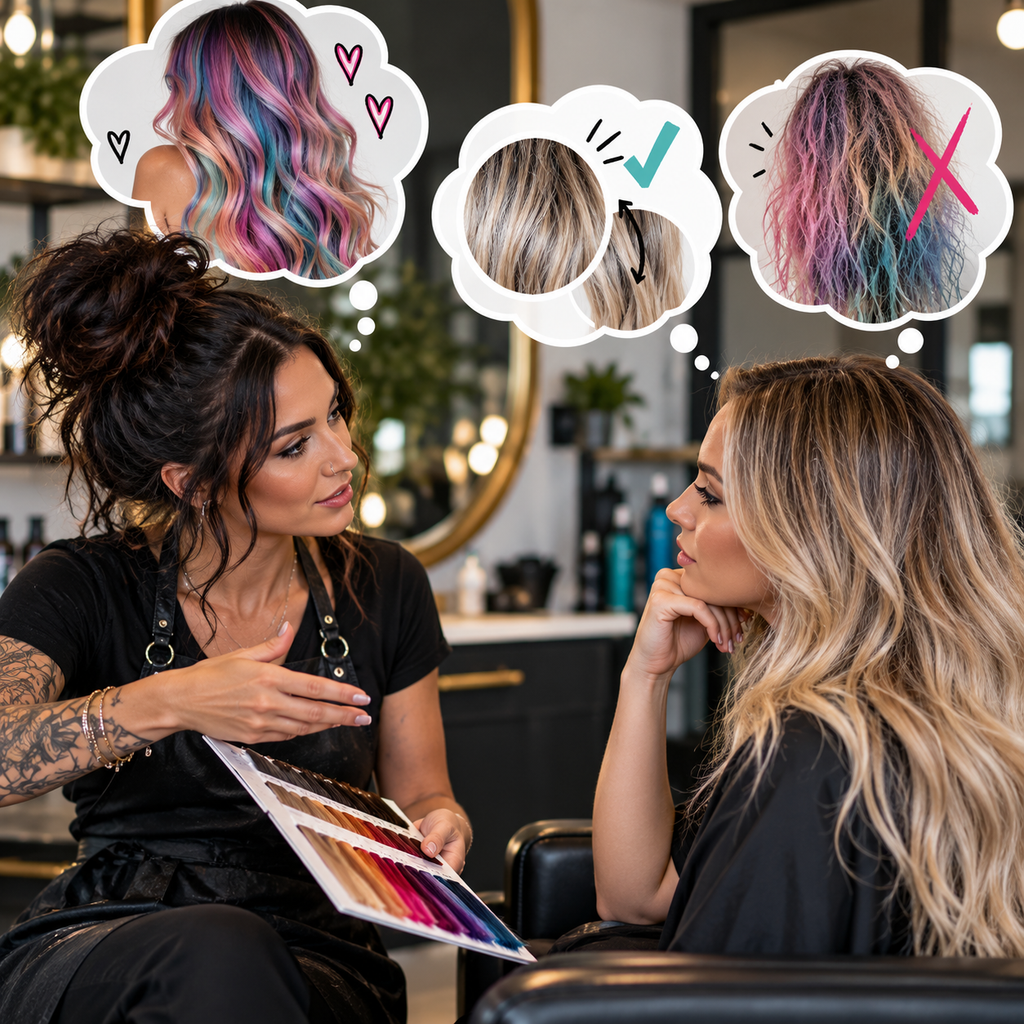 Listen to stylist feedback